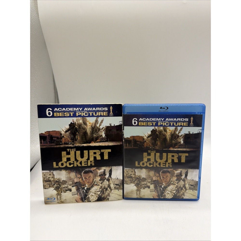 The‎ Hurt Locker Blu-ray 2008 Movie w/ Slipcover Jeremy Renner Kathryn Bigelow
